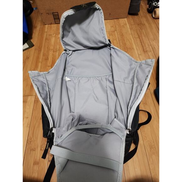 Nike Hoops Elite Max Air 2.0 Quad Zips Backpack 21" Black Gold Sports BA5259-060 - Picture 10 of 13